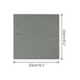 thumbnail image 2 of INSPIRE CHIC Men's Cotton Handkerchiefs Solid Color Pocket Square for Men Dark Gray One Size, 2 of 4