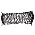 thumbnail image 3 of Amdohai Car Rear Cargo Net Double-Layer Trunk Cargo Storage Organizer 35x12 Inch with Mounting Hooks for Car Truck SUV, 3 of 5