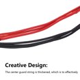 thumbnail image 4 of fashionhome Bow Accessories Bicolor Bowstring Assist Abrasion Resistant Fast Flight Archery Stringer Easy Operation Winding Rope Black red 70inch 1Set, 4 of 4