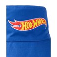 thumbnail image 3 of Hot Wheels Mens Multicoloured Logo & Checkerboard Reversible Bucket Hat (One Size), 3 of 6