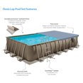 thumbnail image 2 of Funsicle 24'x12'x52" Oasis Rectangle Outdoor Above Ground Swimming Pool, 2 of 11