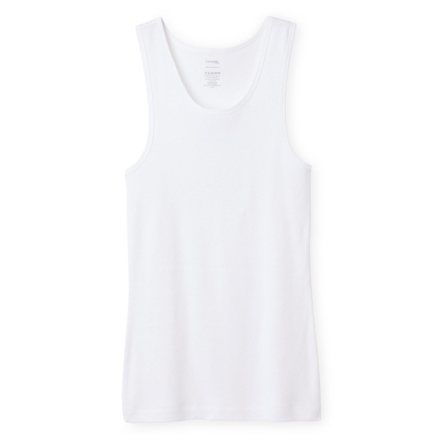 George Men's A-Shirt 4-Pack
