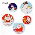 thumbnail image 4 of Napperons de Noël en Feutre Lavables : 6 Pcs Napperons avec 6 Pcs sous-Verres de Fête, 4 of 9