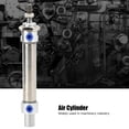 thumbnail image 4 of Compact Pneumatic Actuator, Stainless Steel Mini Cylinder MA20x50 for Industrial Machinery Applications, 4 of 6