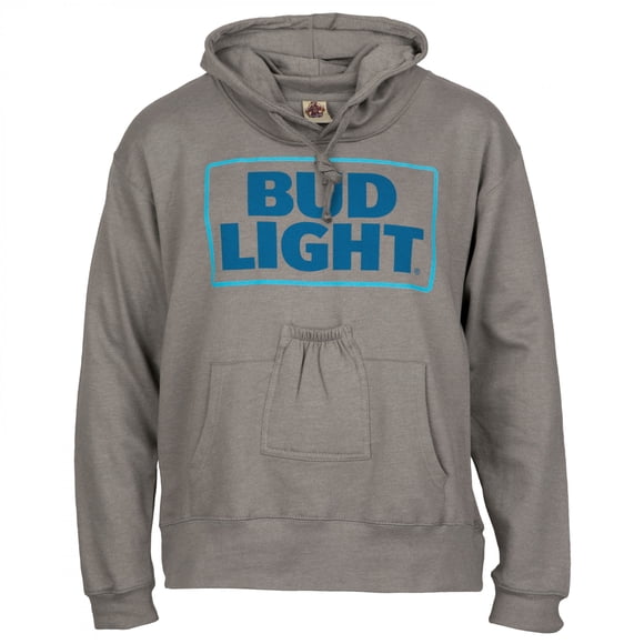 Bud Light Bud Light 23622-Medium Chandail à Capuchon avec Pochette pour Bière - Moyen