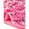 thumbnail image 5 of INSPIRE CHIC Women's Sequin Velvet Spaghetti Strap Club Party Crop Cami Top Light Pink S, 5 of 5