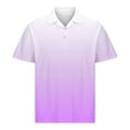 thumbnail image 3 of SDNall Men Casual Printed Short Sleeve Turn Down Collar Buttons Side Split T-Shirt Blouse Mens Button Down Long Sleeve Shirts,Button Down Shirt Men,Mens Short Sleeve Button Down, 3 of 6