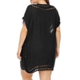 thumbnail image 4 of TIMIFIS Paréos pour Femmes Grande Taille Cache-Maillot Cache-Maillot Ajouré Maillot de Bain Plage Bikini Cache-Maillot Crochet Robe de Plage - Été, 4 of 5