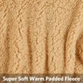 thumbnail image 4 of Reflective Cozy Waterproof Windproof Dog Snowsuit Cute Warm Fleece Padded Cold Weather Pet Clothes - Golden vest,M, 4 of 7