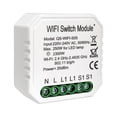 thumbnail image 1 of Module Intelligent Wi-Fi Tuya, Module de Modification de Commutateur, Outil de Bricolage pour Maison Intelligente, Contrôle par Application/voix, Compatible avec Alexa Google Home, 1 of 7