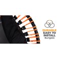thumbnail image 3 of LEAPS & REBOUNDS Mini Trampoline D\'entraînement Physique de 40 Pouces et Rebondisseur pour Adultes, Orange, 3 of 9