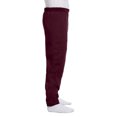 thumbnail image 2 of Jerzees Mens NuBlend Elastic Bottom Sweatpants, L, Maroon, 2 of 5