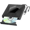 thumbnail image 1 of LoonWear Disque Blu Externe, Brûleur Bluray Externe USB 3.0 & Type-C, Lecteur Blu Portable 3D, Disque Blu/dvd Externe pour PC, Disques Blu Externes pour Windows, MacOS, Lapt, 1 of 5