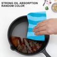 thumbnail image 4 of 5Pcs Microfiber Dishcloth Cleaning Cloth Reusable Kitchen Cleaning Wiping Rags, 4 of 7