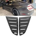 thumbnail image 1 of Yctze Window Louver Cover,2pcs Auto Black Side Window Louver Windshield Sun Shade Cover Fit For  2015-2020, 1 of 8