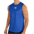 thumbnail image 2 of Styesk Tank Tops Men Fashionable Men's Round-neck Solid Color Mesh Drying Sleeveless, 2 of 6