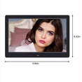 thumbnail image 3 of EGNMCR 10-inch HD Digital Photo Frame Electronic Photo Album Calendar Clock Pictures Video Music Loop Playback Support Connected To The Computer, Headphones,speakers, Gift, 3 of 6