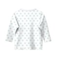 thumbnail image 3 of FAIWAD Chandails pour Adolescentes Col Rond Manches 3/4 Blouses T-Shirts Basiques Imprimés Hauts Décontractés Amples Tenues Légères, 3 of 4