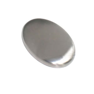 XIPYYKM 1 PCS Stainless Steel Soap, Magic Metal Odor Remover Bar Eliminating Smells Like Fish Onion Garlic Scents from Hands and Skin, Suitable for Kitchen