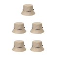 thumbnail image 2 of kurtrusly 1/2/3/5 Sun Protection Fisherman Cap With Breathable And Comfortable Sunscreen Sunscreen Fisherman Cap khaki 58cm 5PCS, 2 of 6