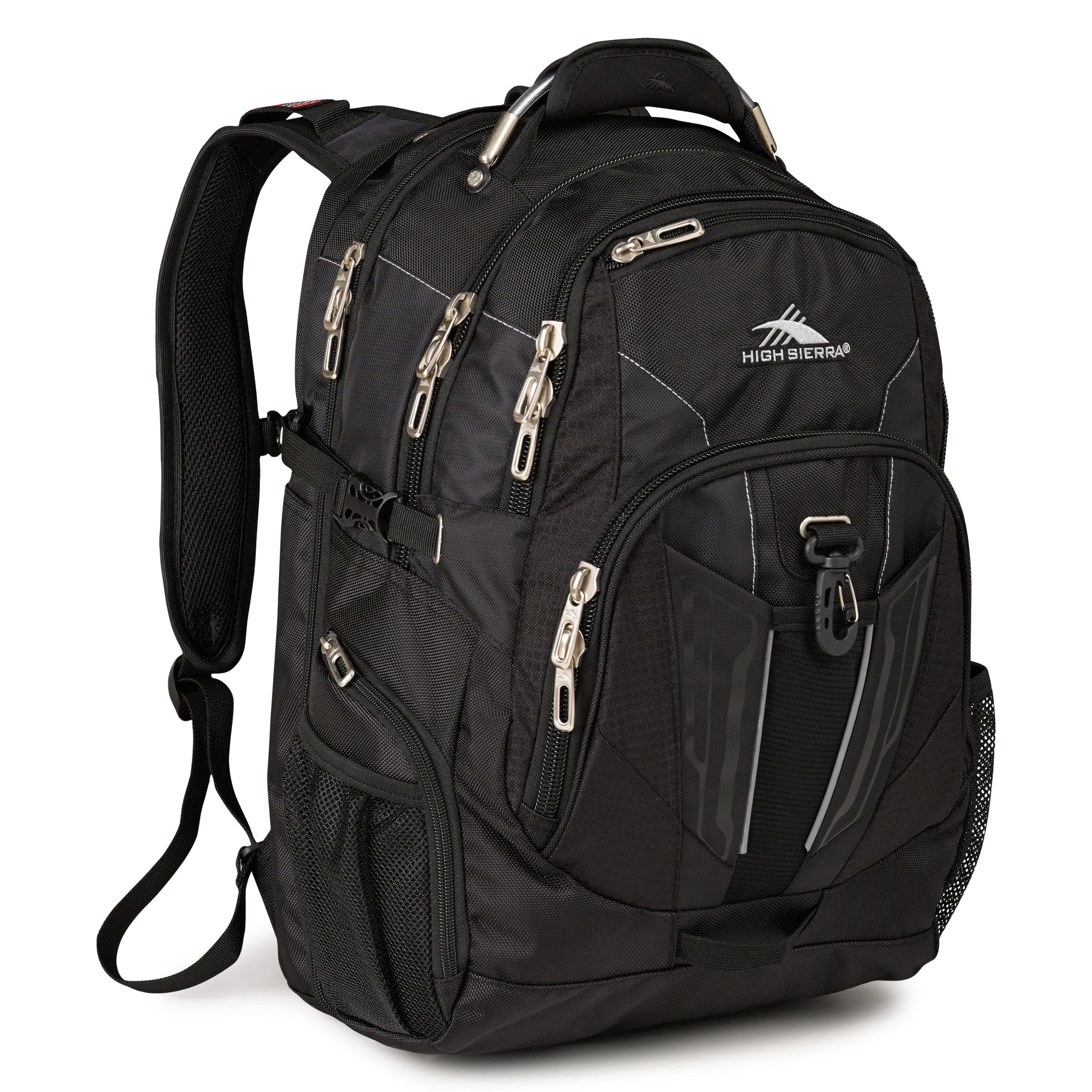High Sierra XBT - Sac à Dos pour Ordinateur Portable TSA, Noir, Taille Unique