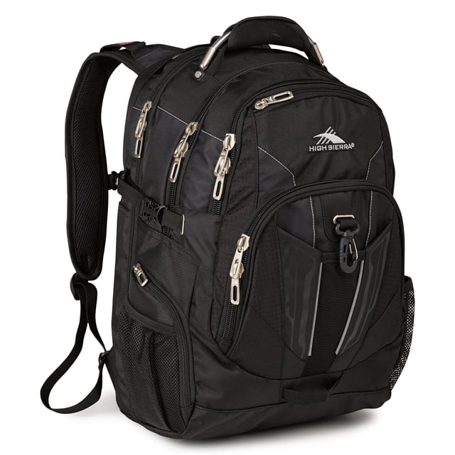 High Sierra XBT - Sac à Dos pour Ordinateur Portable TSA, Noir, Taille Unique