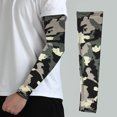 thumbnail image 3 of 1Pc Fingerless Arm Protection Sleeve Anti-UV Long Style Solid Color Cycling Sleeves for Riding, 3 of 7