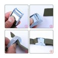 thumbnail image 4 of 3pcs 1 Meter Cargo Straps with Metal Buckle - Quick Release Lashing Tie-Down Belt for Car Roof Rack, Motorcycle, Bicycle, Tow Rope, 4 of 5