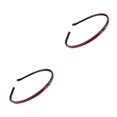thumbnail image 2 of serony Bandeau pour le Visage Lavage Bandeau Faux Cuir Style Simple Multicolore Fournitures à la Maison Accessoires de Mode Bandeaux pour les Femmes Rouge 2Set, 2 of 6