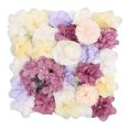 thumbnail image 1 of Artificial Flower Wall Panel Silk Rose Peony Hydrangea for DIY Wedding Backdrop, Photography Props Decor, 1 of 7