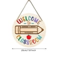 thumbnail image 3 of Clearance! Personalized Teacher Signs For Classroom Teacher Door Signs Teacher Name Sign For Classroom Door Back To School Welcome Door Sign Decorations For Teachers Elementary Preschool, 3 of 6