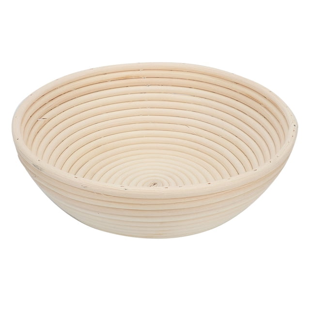 Banneton Brotform Produits d'Apprêt du Pain Faits à la Main Panier Rond en Rotin Ensemble Artisanat