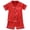 Red, variant on Zshosam Boys Summer Pajamas Shorts Set Baby Boys Pajamas Set 2-Piece Short Sleeve Snug Fit Soft Cotton Sleepwear for Toddler Kids Size 18 24 Months,(Light Pink 18-24 Months)