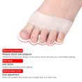thumbnail image 2 of 2PCS Metatarsal Pad Breathable Forefoot Pad Forefoot Cushion for High Heel, 2 of 10