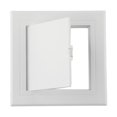 thumbnail image 3 of White ABS Inspection Port White Access Panel Door Plastic Removable Opening Flap Cover Plate Hatch Cover Doors Wall Ceiling, 3 of 8