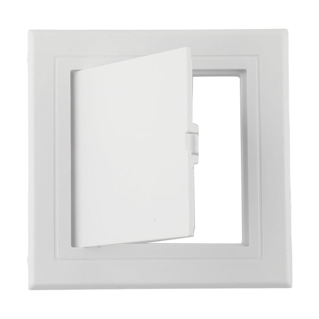 White ABS Inspection Port White Access Panel Door Plastic Removable Opening Flap Cover Plate Hatch Cover Doors Wall Ceiling