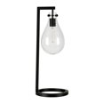 thumbnail image 1 of Henn&Hart 9" Blackened Bronze Metal/Glass Table Lamp, 1 of 10