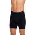 thumbnail image 2 of Jockey Men's Lightweight Cotton Blend 7" Long Leg Boxer Brief - 4 Pack, 2 of 4