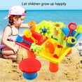 thumbnail image 3 of Colorful 4 In 1 Sand Water Table For Kids Activity Sensory Play Table Beach Sand Toy 25Pcs, 3 of 8
