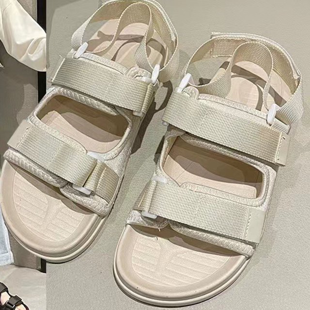 LSLJS Chaussures Compensées Antidérapantes à Semelle Épaisse d'Été pour Femme, Sandales pour Femmes