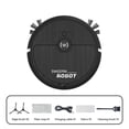 thumbnail image 2 of Robotic Vacuum Cleaner 3 In 1 Function Usb Rechargeable Auto Cleaning For Home Pet Hair Hardwood Floors In Black Black, 2 of 5