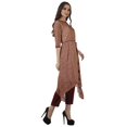 thumbnail image 3 of Moomaya Ensemble Tunique Indienne Haut et Pantalon Manches 3/4 Imprimé Kurta Kurti de Designer pour Femmes, 3 of 6