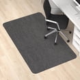thumbnail image 1 of Home Office Chair Mat for Hardwood Tile Floor, 36" x 48" PVC Carpet Protector Computer Gaming Chair Mat with Non-slip Rubber, Black, 1 of 7