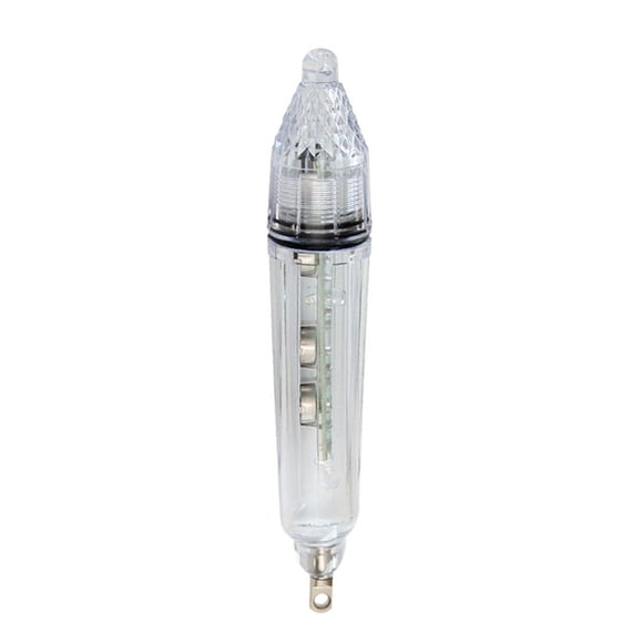 Youkk Lampe Appât à DEL Flash pour Pêche Petit Leurre Lumière Grand Application Haute Luminosité Leurres Lumineux Extérieur Eau Profonde Bleu