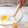 thumbnail image 3 of Agiferg Handmade Baguette Dough Bread Cutting Cutter Flour Mixer Baking Tool Scraper, 3 of 9