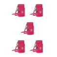 thumbnail image 2 of Youkk Stylish And Convenient Unisex Shoulder Bag Spacious And Durable Suitable Rose Red 5Set, 2 of 6