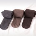 thumbnail image 3 of fastboy Add Style And Comfort With Female Cream White Camel Striped Stockings Lightweight Soft And Warm Skin color, 3 of 6