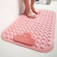 thumbnail image 4 of RKSTN Bathroom Rugs Rubber Backing Non-slip Can Massage Or Scrub The Soles Of The Feet Can Be Used As A Bathroom Floor Mat Shower Rug In Front Of The Bathtub Non-Slip Bath Mat, 4 of 9