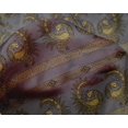 thumbnail image 4 of oneOone Silk Tabby Fabric Peacock Block Print Sewing Fabric BTY 42 Inch Wide, 4 of 4