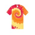 thumbnail image 1 of Gravity Threads Mens Tie-Dye Short-Sleeve T-Shirt - Blaze Rainbow - 3X-Large, 1 of 1
